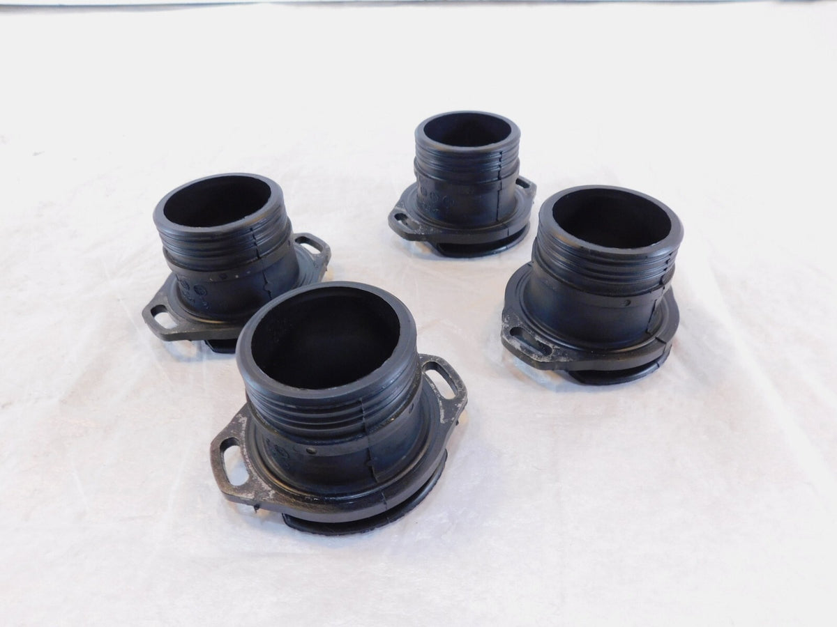 2000-2003 Kawasaki Ninja ZX12R ZX1200 Throttle Body Air Duct Tube Funnel Pipes - C3 Cycle