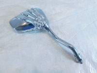 Harley Dyna Sportster Softail FXR Sportster Skeleton Hand Right Rear View Mirror