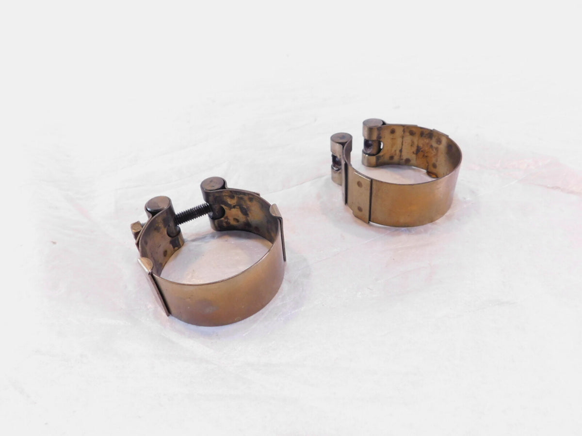 Moto Guzzi Norge GT 8V Breva V 1100 Sport 1200 Exhaust Header Mid Pipe Clamps - C3 Cycle