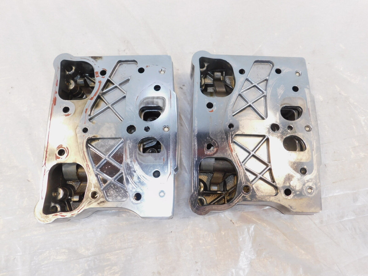 Harley Davidson Touring Dyna & Softail Chrome Cylinder Head Rocker Boxes - C3 Cycle