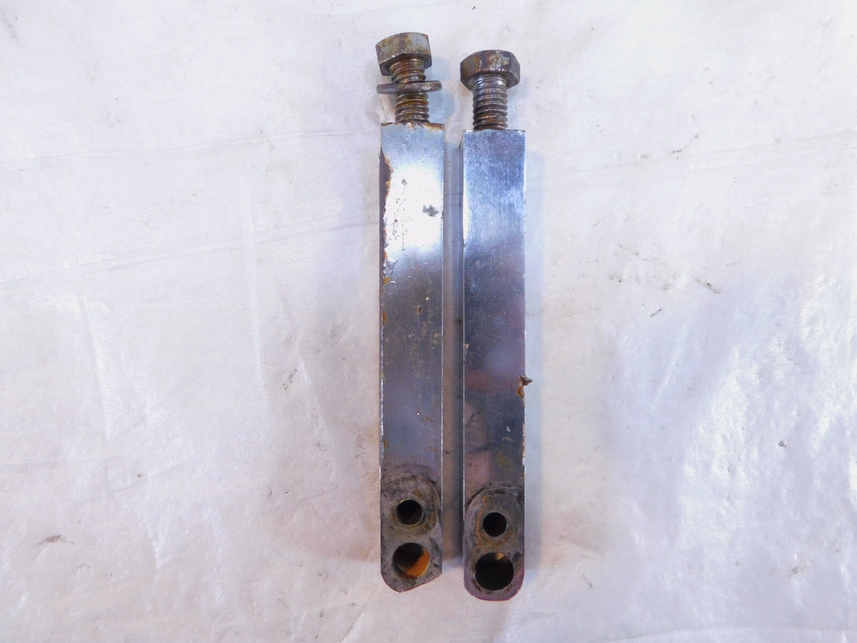Harley EVO FXR EVO Dyna Chrome Front Highway Footpeg Peg Mount Clevis Brackets - C3 Cycle