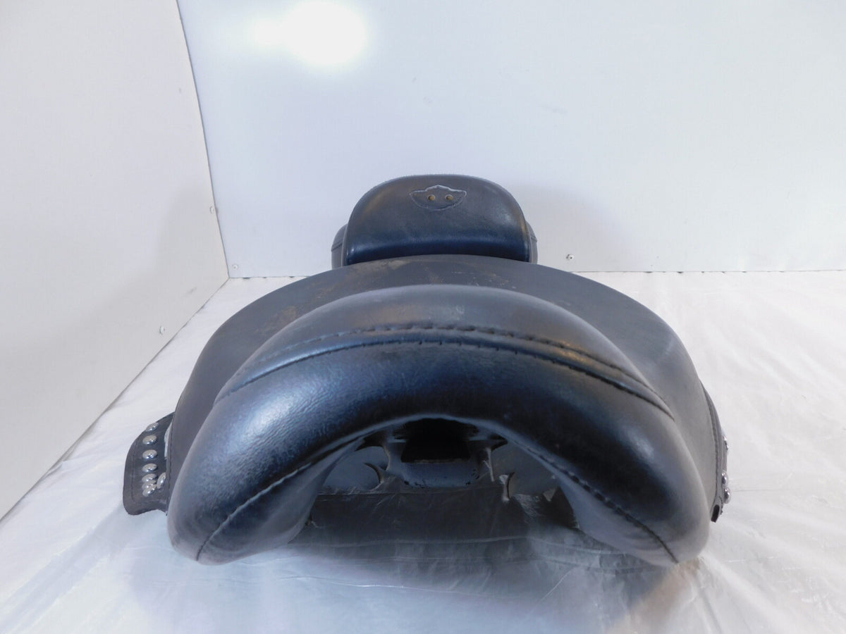 Harley Davidson Black Softail Heritage Classic Rider & Passenger Seat Saddle