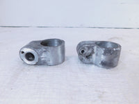 Suzuki Savage 650 LS650 Boulevard S40 Front Turn Signal Indicator Clamp Brackets - C3 Cycle