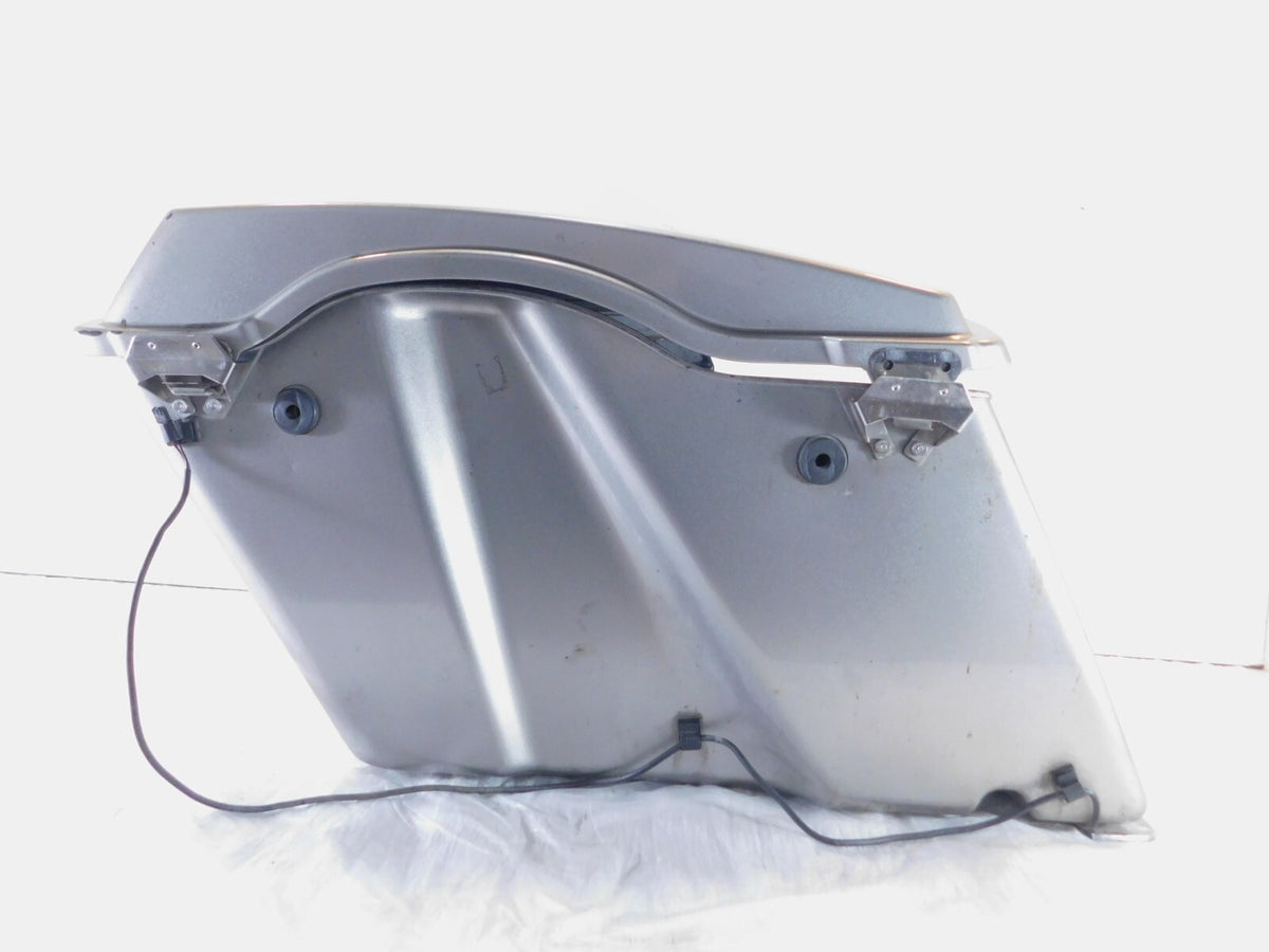 Harley Davidson Road King Street Electra Glide Grey Right Luggage Bag Saddlebag - C3 Cycle