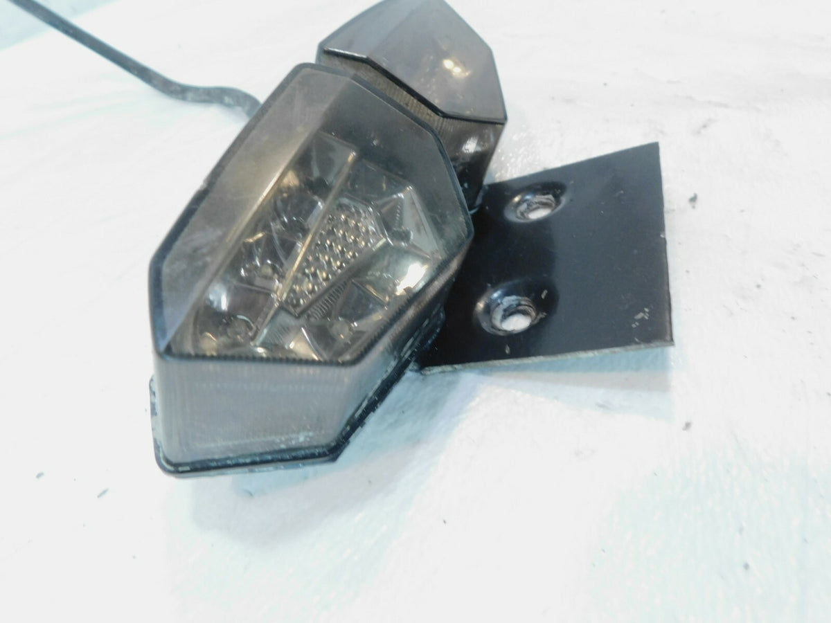 2004 04 Buell Firebolt XB9R XB12R Rear Tail Fender License Plate Bracket & Light - C3 Cycle
