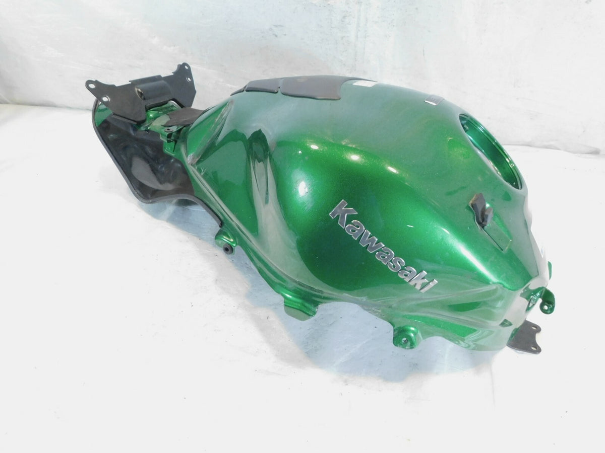 2018 Kawasaki Ninja H2 SX SE ZX1000 ZX1002 Green Fuel Gas Petrol Tank Assembly - C3 Cycle