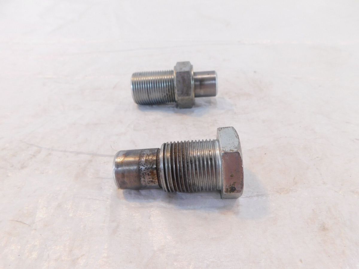 Vintage 82 Yamaha XJ750J Maxim 750 OEM Rear Swingarm Bolts Suspension Pivot Axle - C3 Cycle