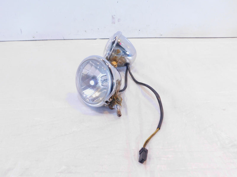 Harley Touring Road King Electra Glide Auxiliary Passing Fog Light Lamps -CUSTOM