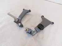 2002-2003 Aprilia SL1000 Falco Grey Left/Right Footrest Foot Peg Mounts