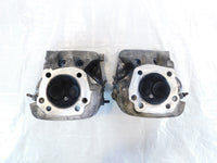 1988-1989 Harley Davidson Sportster 1200 Black Cylinder Heads Valves & Springs - C3 Cycle