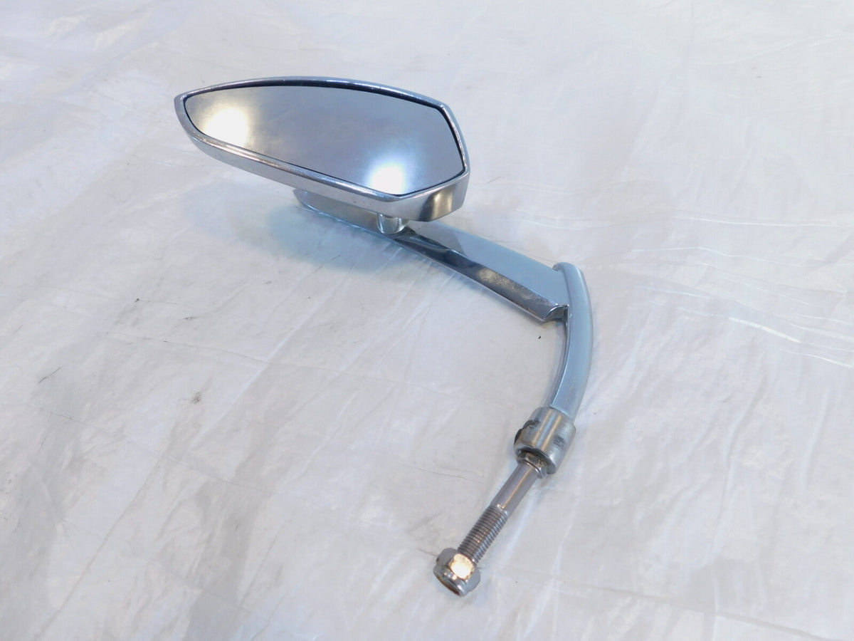 Harley Dyna Sportster Softail FXR Sportster Left Chrome Rear View Mirror - C3 Cycle