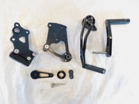 Harley Davidson Softail Aftermarket Black Brake & Shifter Pedal Foot Control Lot - C3 Cycle