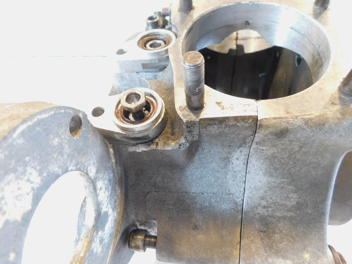 72 Harley Ironhead Sportster XLH 1000 Engine Motor Crankcase Crank Case Block - C3 Cycle
