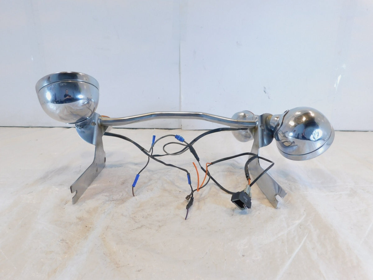Harley Davidson Electra Glide Classic Ultra & Sport Auxiliary Fog Lights & Bar - C3 Cycle