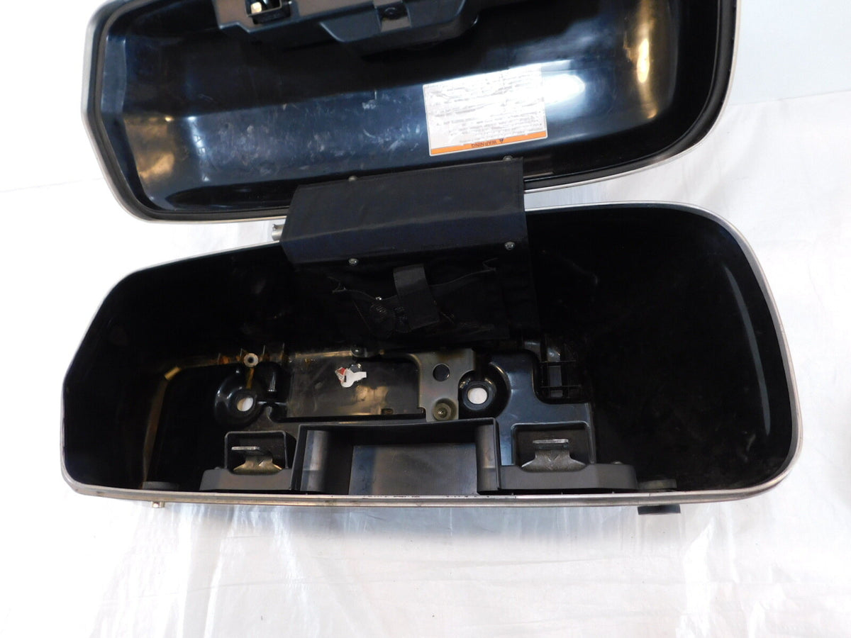2002 Yamaha Royal Star Venture XVZ13 XVZ1300 Left Rear Luggage Saddlebag Case - C3 Cycle