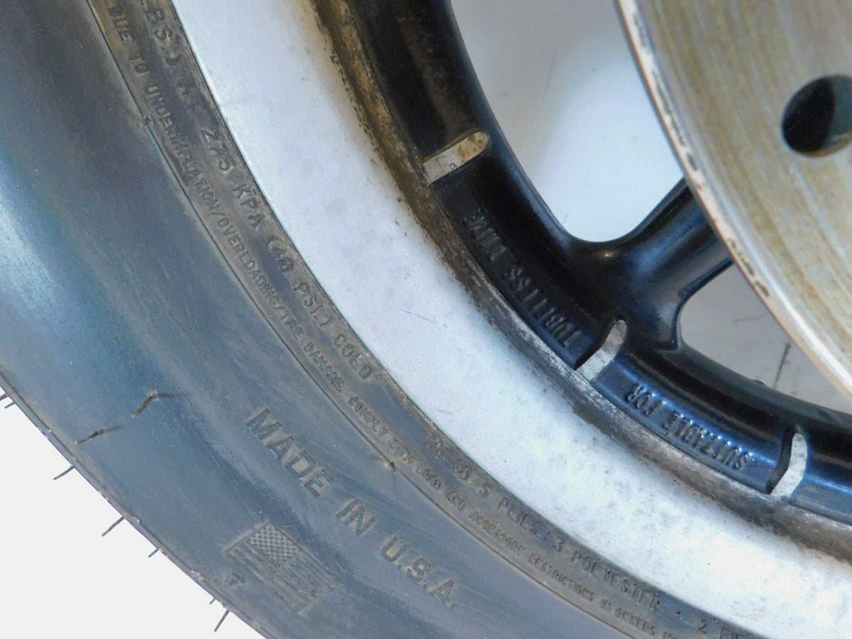 Harley Davidson Touring Road Glide Electra Glide 9 Spoke Rear Wheel Rim & Tire - C3 Cycle