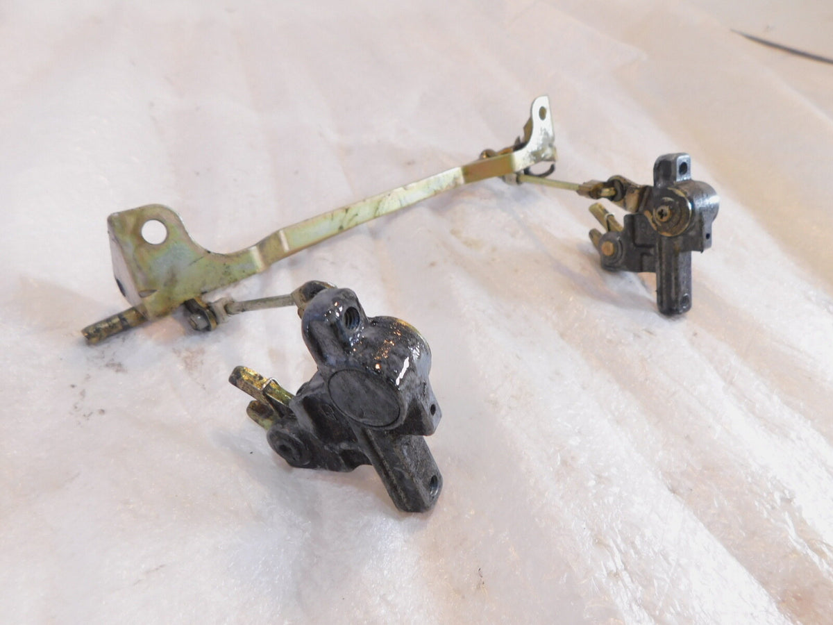 1986-2006 Kawasaki Concours 1000 ZG1000 Seat Lock Mount Bracket & Dual Latches - C3 Cycle