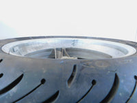 2001-2005 BMW Scarver F650 CS F650CS Silver Rear Wheel Rim & Tire - 36317681009 - C3 Cycle