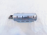 Harley Touring FXR Dyna Sportster & Softail Black Chrome Peg Footpeg Footrests - C3 Cycle