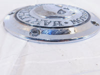 Harley Twin Cam Touring Dyna Softail Willie G Skull Derby Clutch Cover -Damage - C3 Cycle