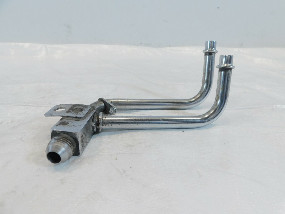 Victory Sport Deluxe & Standard V92 Cruiser Oil Cooler Manifold Pipe Lines - C3 Cycle