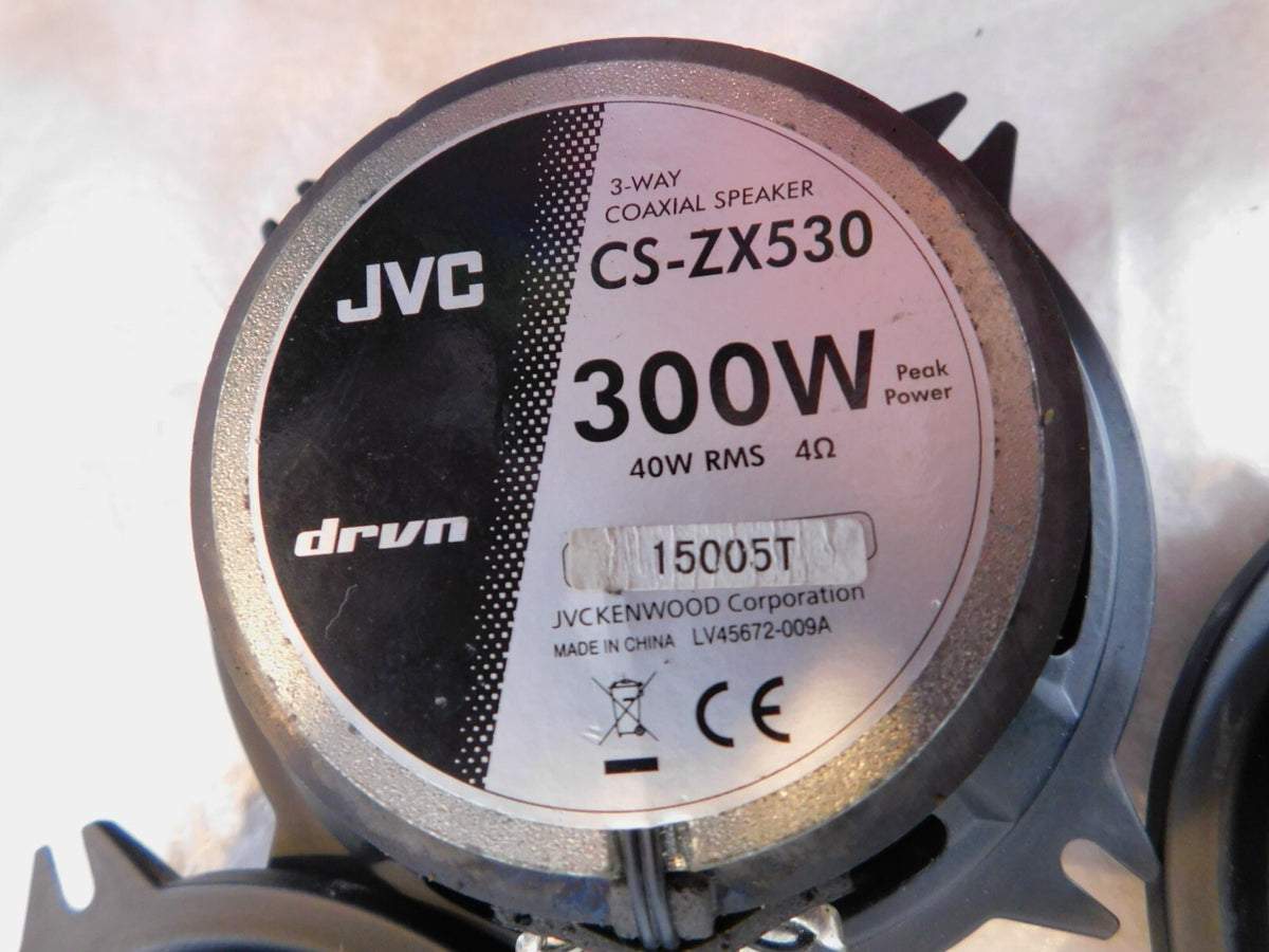 Kawasaki Vulcan 1500 Classic JVC CS-ZX530 300W 40W RMS 3-Way Coaxial Speakers - C3 Cycle