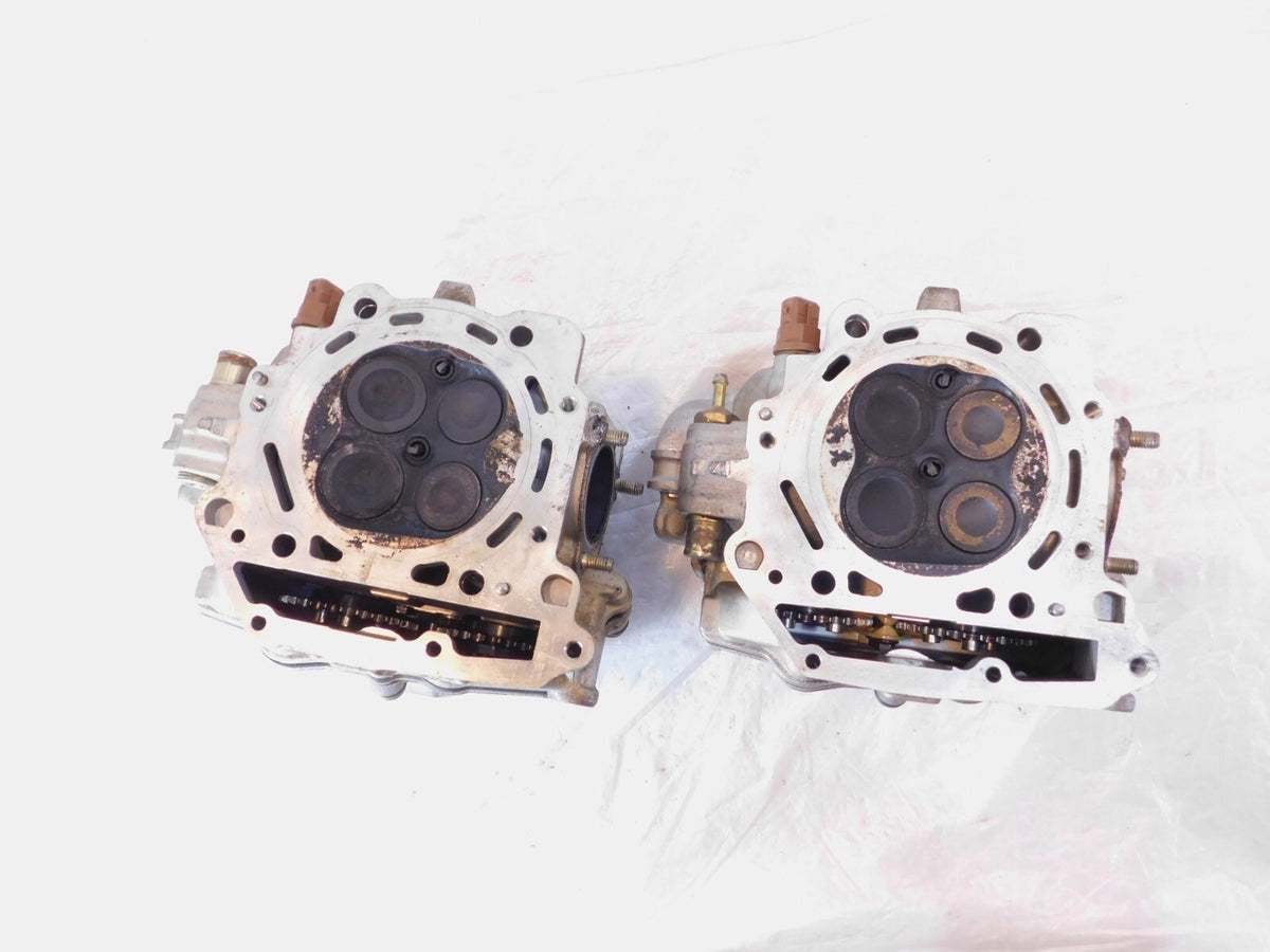01-07 Aprilia Caponord 1000 ETV1000 Front & Rear Engine Motor Cylinder Heads - C3 Cycle