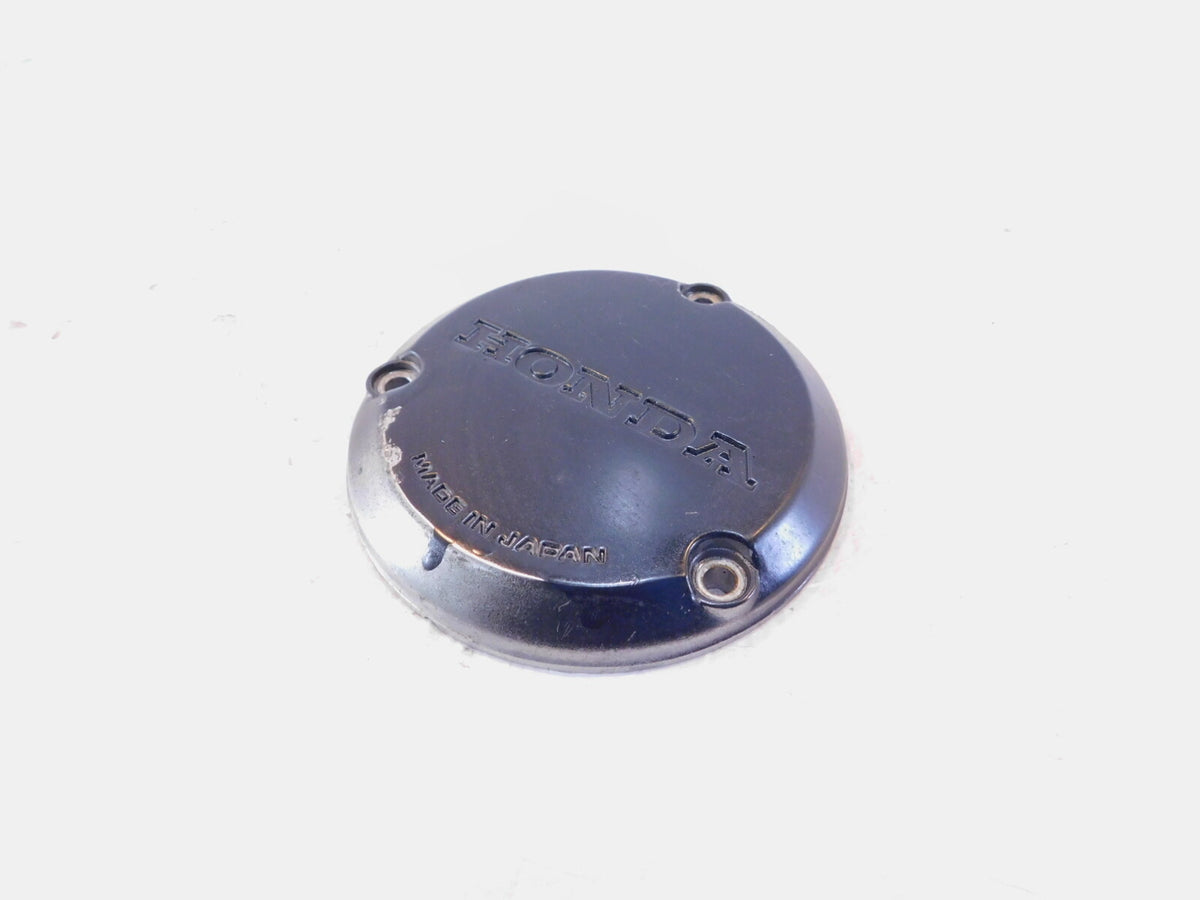 83-85 Honda CB650 CB650SC Nighthawk 650 Black Left Engine Motor Crankcase Cover - C3 Cycle