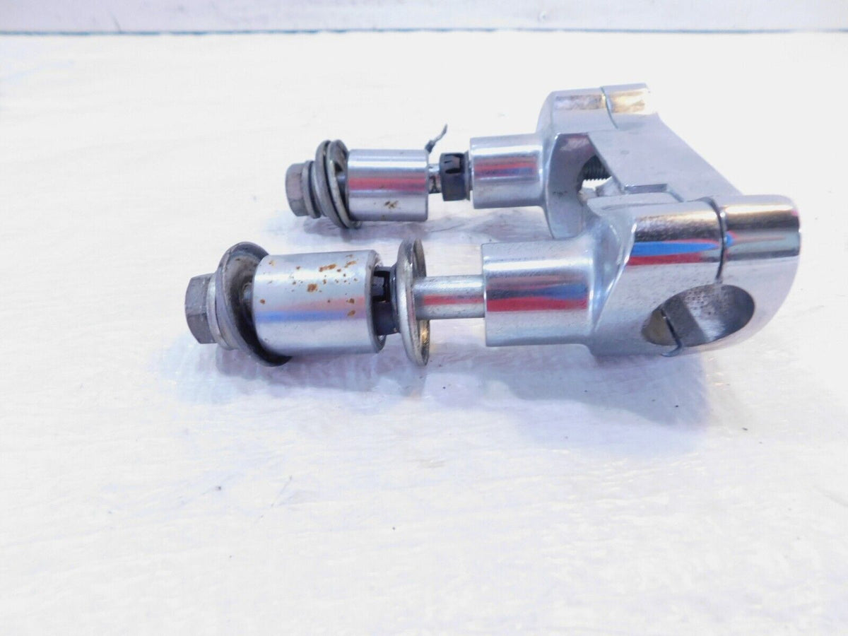 Harley Davidson Softail FXSTC Custom & FXST Handlebar Riser Top Clamp Brackets - C3 Cycle