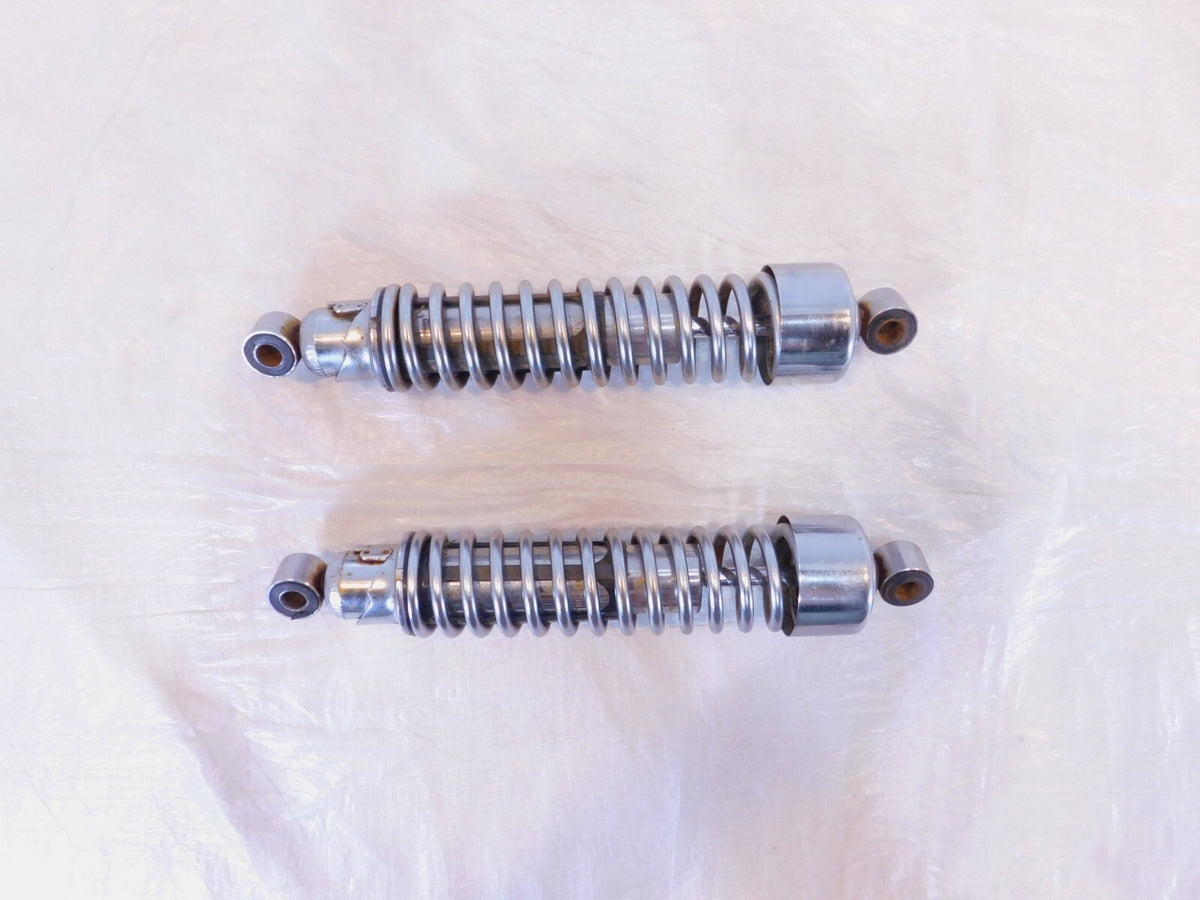 Harley Sportster 883 & Ironhead 1000 & 1100 Chrome Rear Shock Absorbers 12.5" in - C3 Cycle