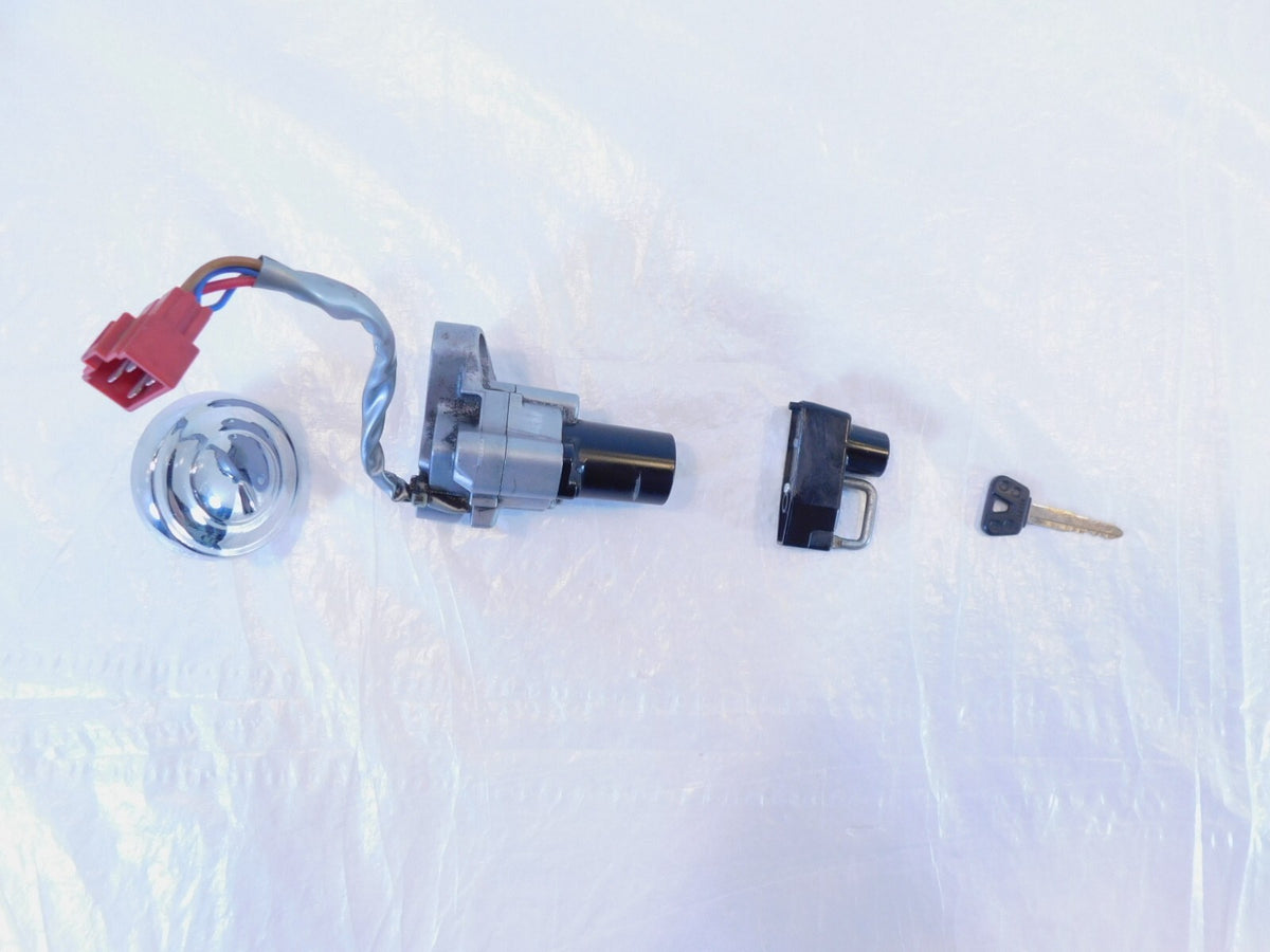 Yamaha V-Star 650 & 1100 Ignition Switch & Fuel Tank & Storage Lock Set w/ Key - C3 Cycle