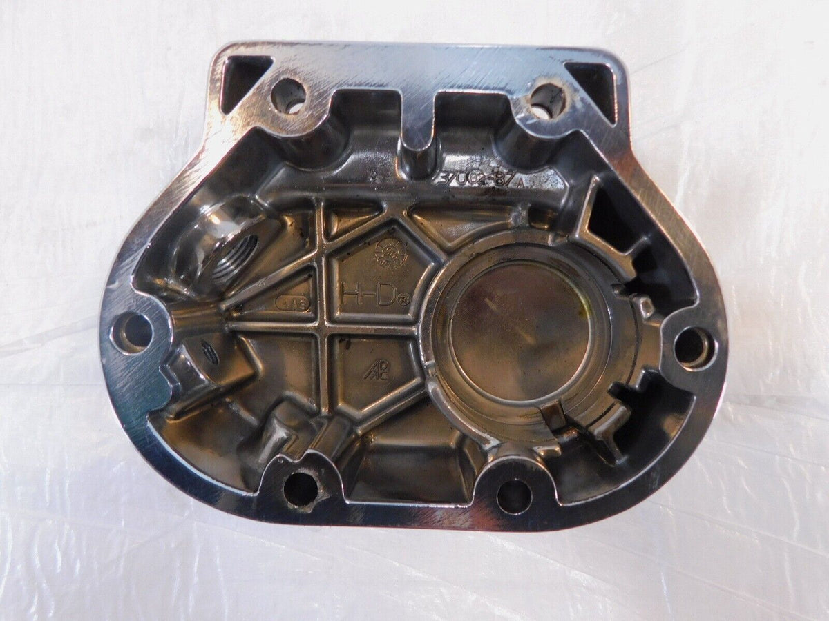 Harley Davidson Electra Glide Dyna Softail Ribbed Transmission Right Side Cover - C3 Cycle