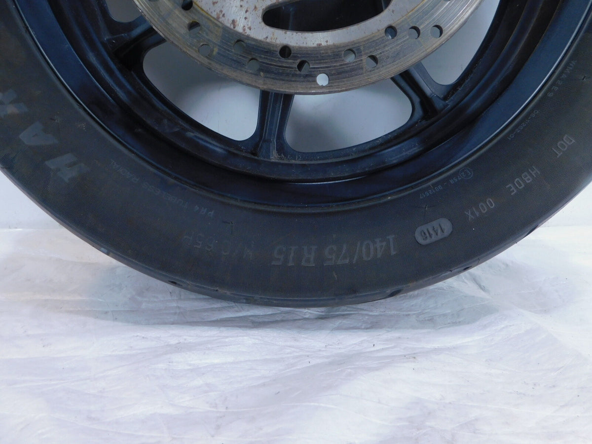 2015-2018 Harley Davidson Street XG500 500 Black Rear Wheel Rim Tire - C3 Cycle