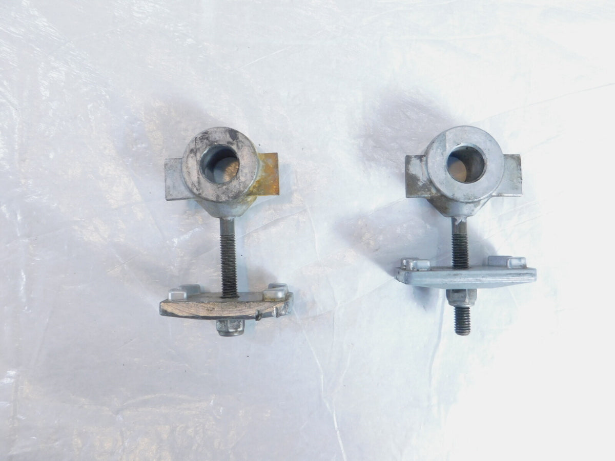 2002 MZ Skorpion Tour MZ660 660 Left & Right Rear Swingarm Axle Chain Adjusters