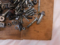 2001 Harley Davidson Sportster XL883 Hugger Nuts Bolts & Brackets Parts Box Lot - C3 Cycle