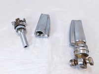 Harley Touring FXR Dyna Sportster & Softail Chrome Foot Peg Footpeg Footrests - C3 Cycle
