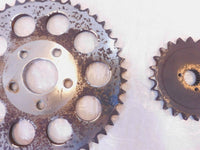 Set Harley Davidson Sportster 883 1000 1100 & 1200 Chain Drive Gear Sprockets - C3 Cycle