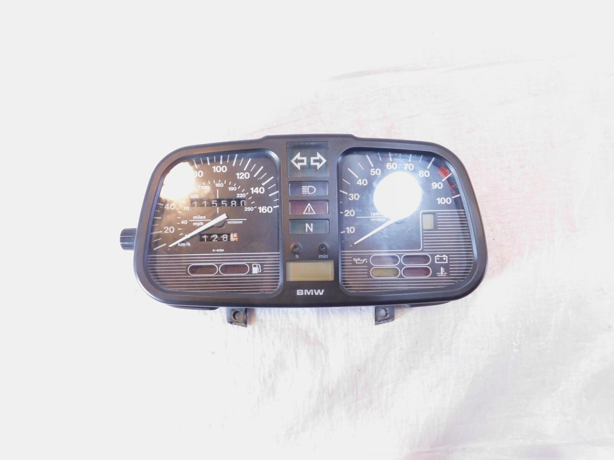 BMW K100RS K1100LT K1100RS Instrument Cluster Speedometer Speedo Tach Gauges - C3 Cycle