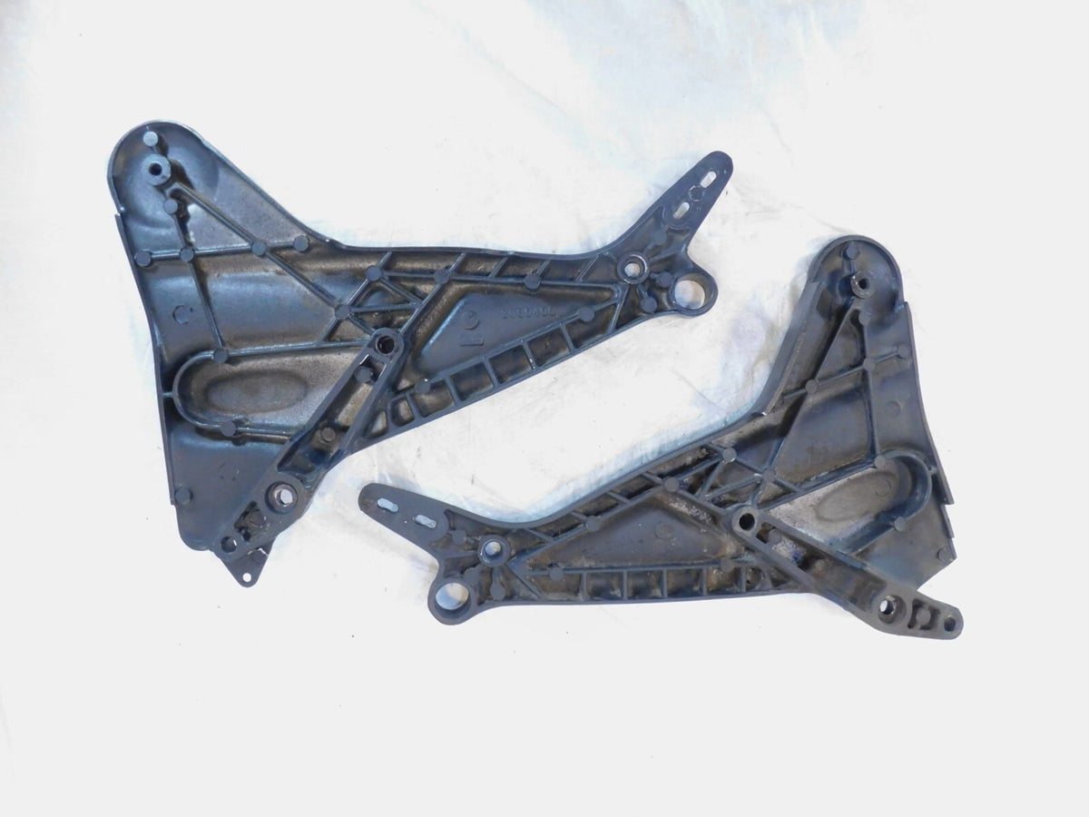 1996-2003 Triumph Trophy 900 Front Left/Right Foot Rest Peg Bracket Mount Plates - C3 Cycle