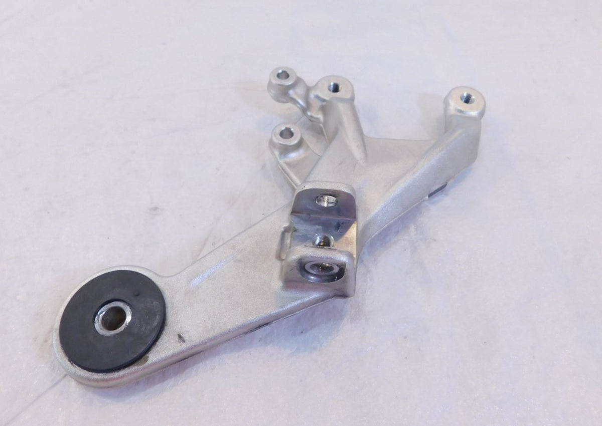 2014-2016 BMW S1000-RR S1000RR Silver Rear Right Footrest Foot Peg Mount Bracket - C3 Cycle