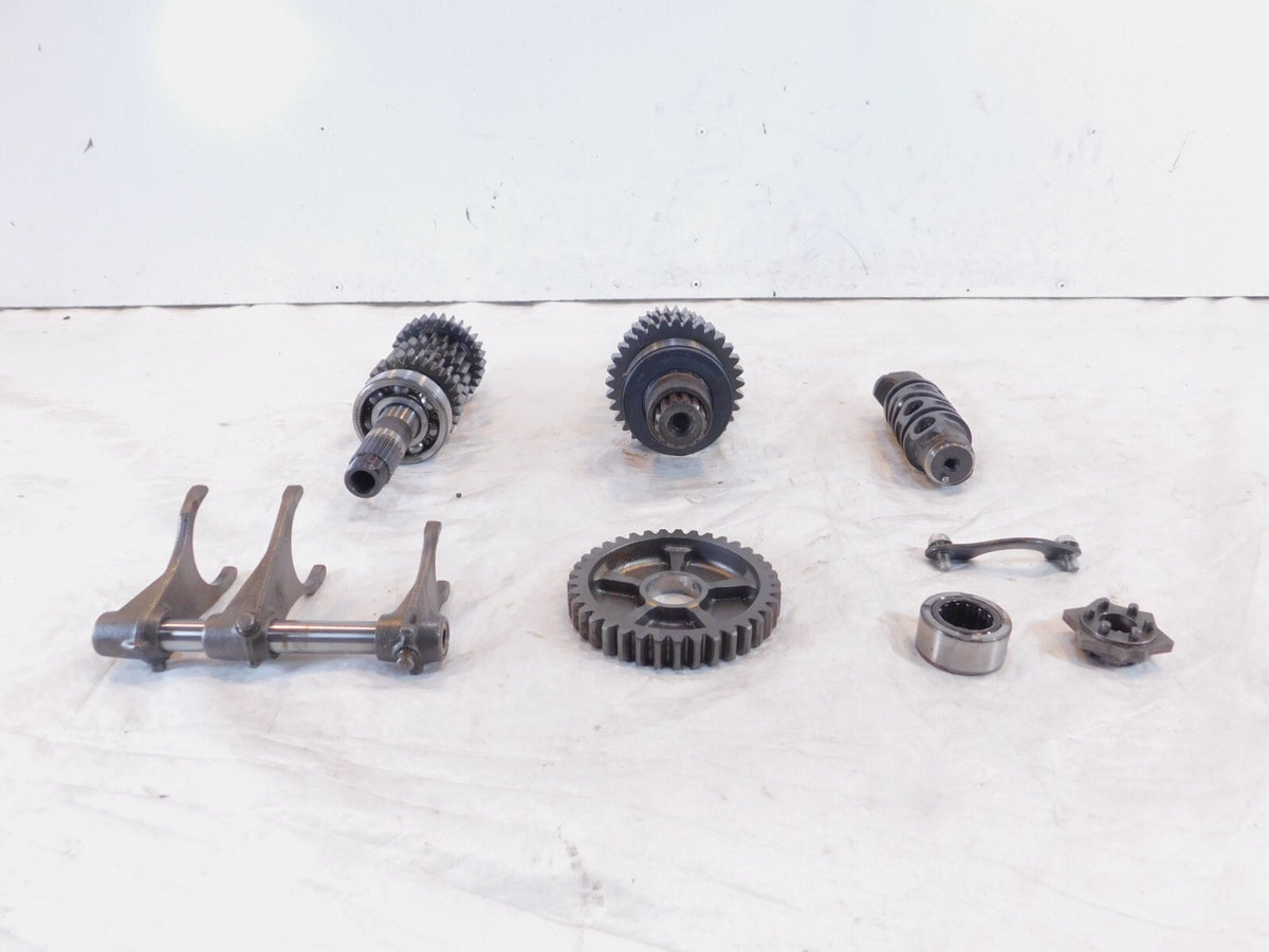 02-09 Honda Interceptor VFR800 Transmission Gears w/ Shift Forks & Starter Gears - C3 Cycle