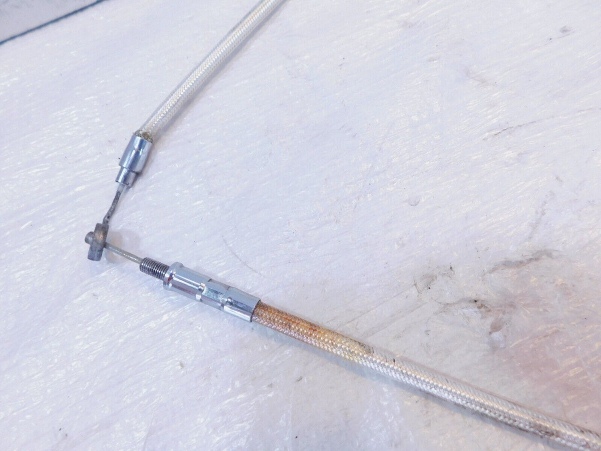 Harley Davidson EVO Softail Heritage Classic Fat Boy Braided Clutch Cable Line - C3 Cycle
