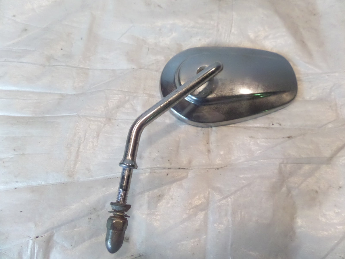 Harley Davidson FXR & Softail & Dyna & Sportster Left Chrome Rear View Mirror - C3 Cycle