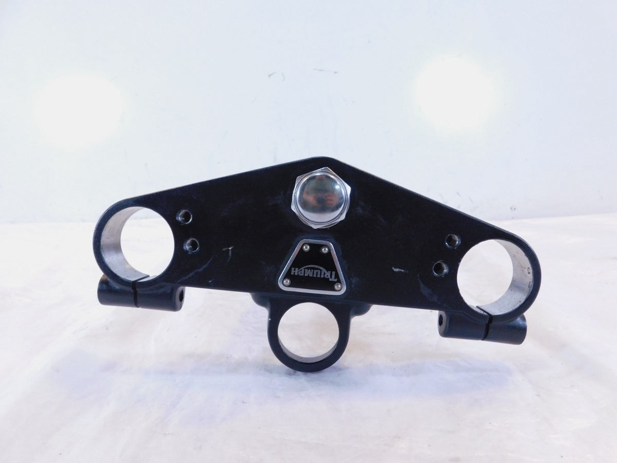 1991-1995 Triumph Trophy 900 & 1200 Black Front Fork Triple Tree Steering Stem - C3 Cycle