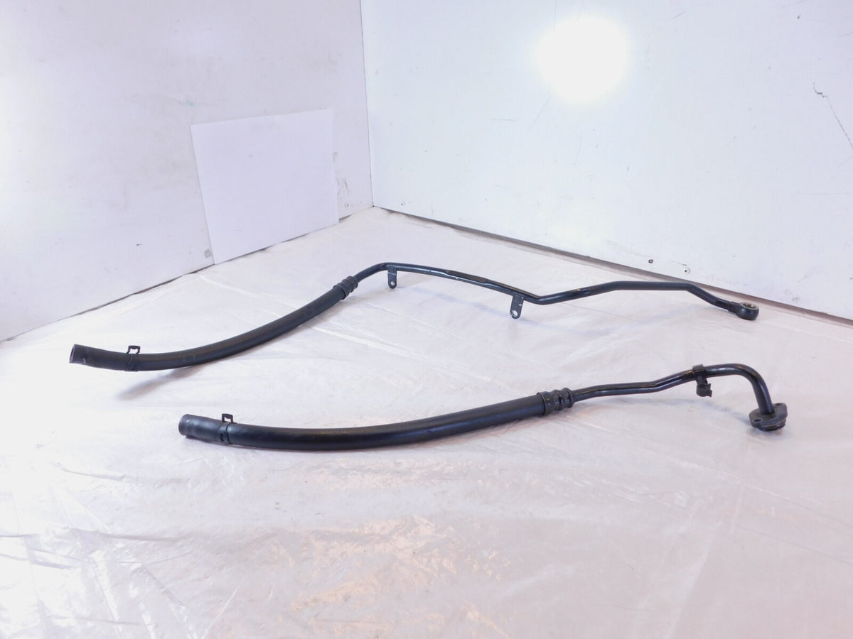 1993-2005 BMW R1100RS R1150RS Black Engine Motor Oil Inlet/Outlet Cooling Pipes - C3 Cycle