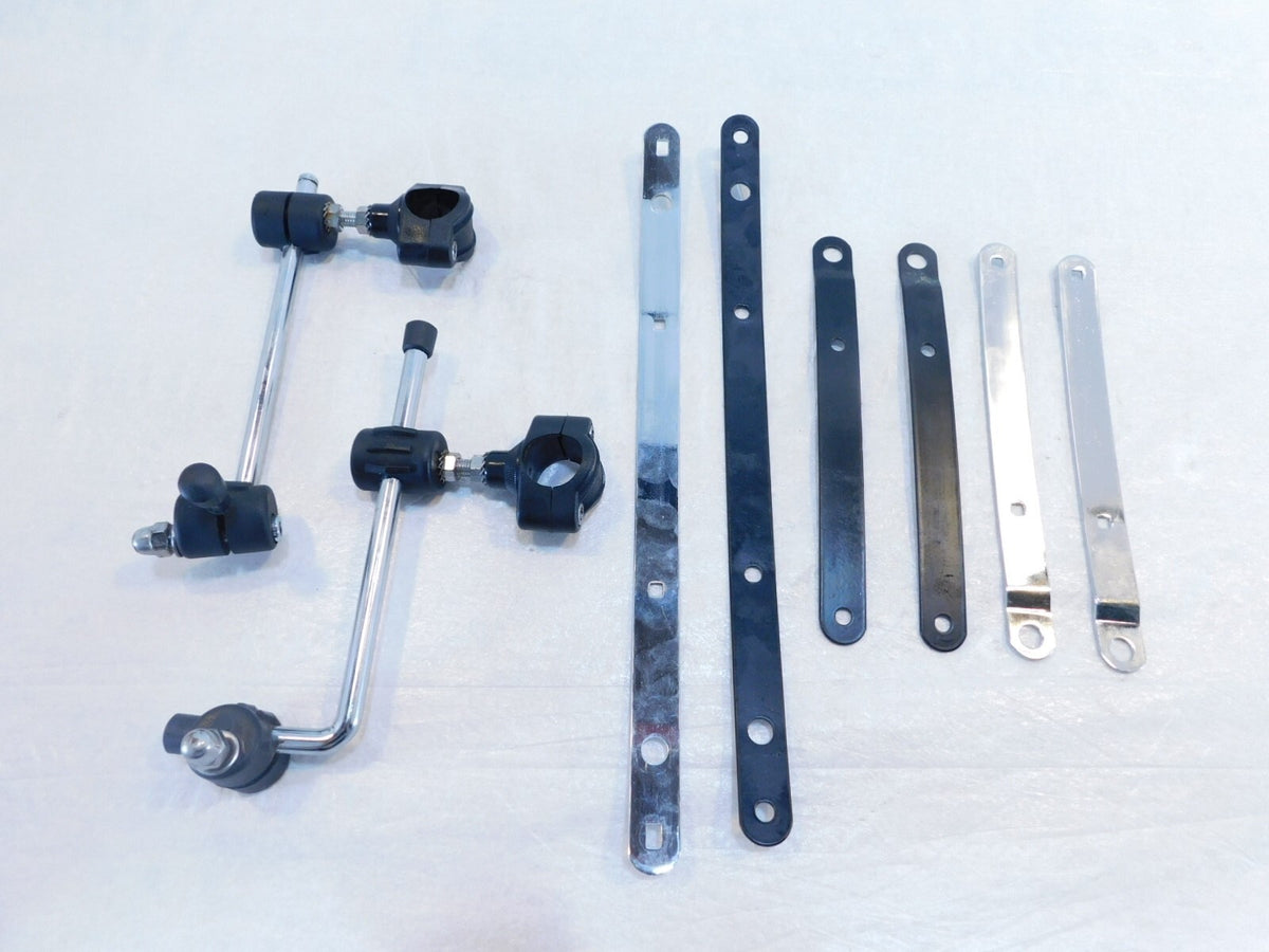 1999-2009 Yamaha V Star 1100 XVS1100 Custom Front Windshield Windscreen Brackets