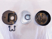 Harley Davidson Dyna Street Bob & Softail Slim Round Air Cleaner Filter Airbox - C3 Cycle