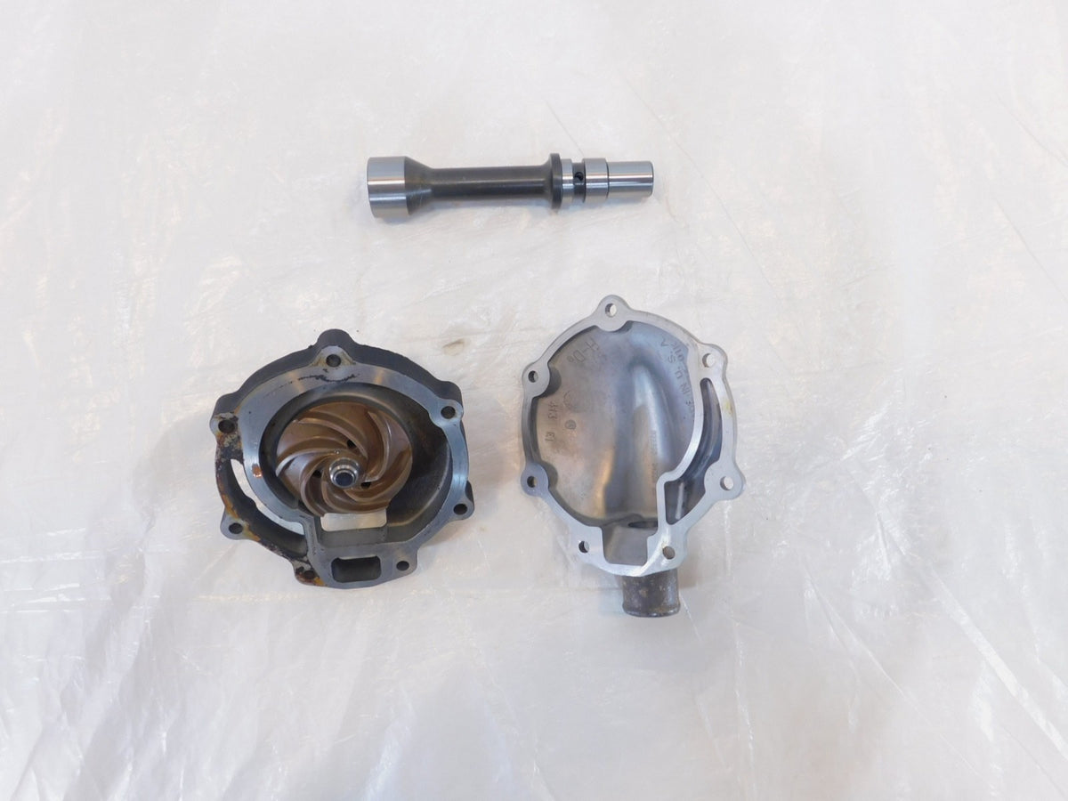 Harley Davidson V-Rod VRSC VRod Black Engine Motor Coolant Water Pump w/ Cover - C3 Cycle