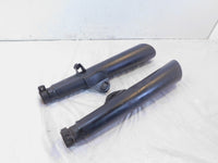 1982-1983 Yamaha XJ750 Maxim 750 Black Left/Right Exhaust Muffler System Pipes - C3 Cycle