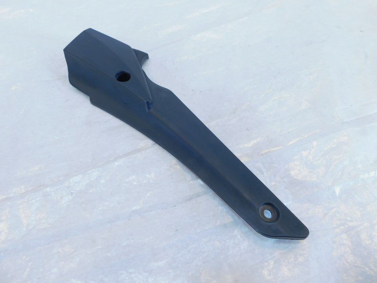 07-13 Aprilia Mana 850 & GT Left Rear Footrest Foot Peg Mount Bracket Cover Trim - C3 Cycle